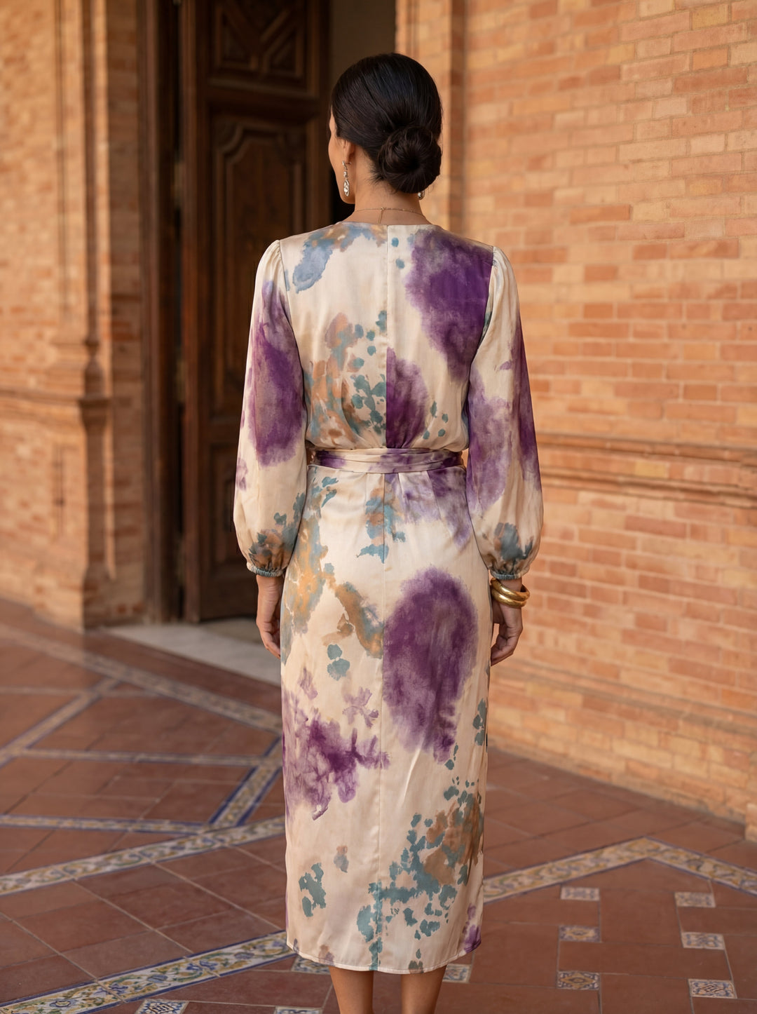 Sofia | Vestido Valeria con escote en V