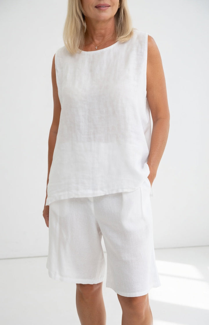 Alméline™ — Conjunto fluido de verano sin mangas