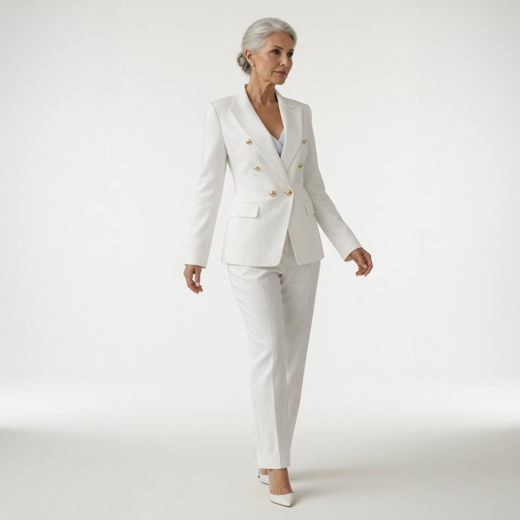 Odette™ — Traje pantalón chic fluido