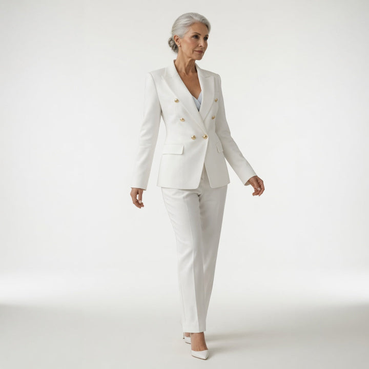 Odette™ — Traje pantalón chic fluido