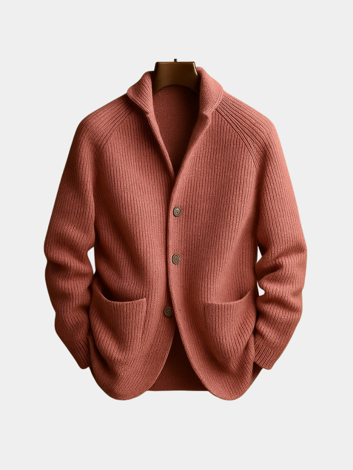 Silvoro - Cárdigan Canalé Para Hombre