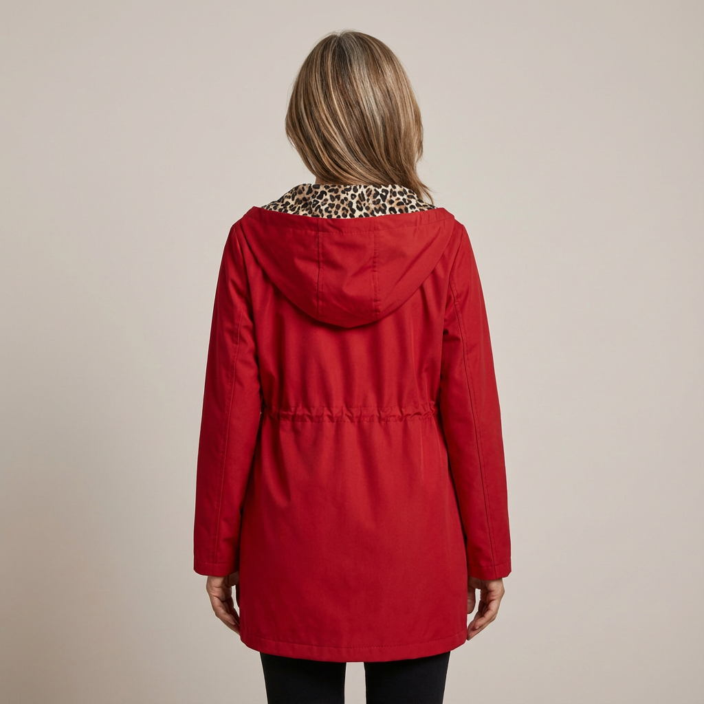 Abrigo con Capucha Reversible Nikkie™