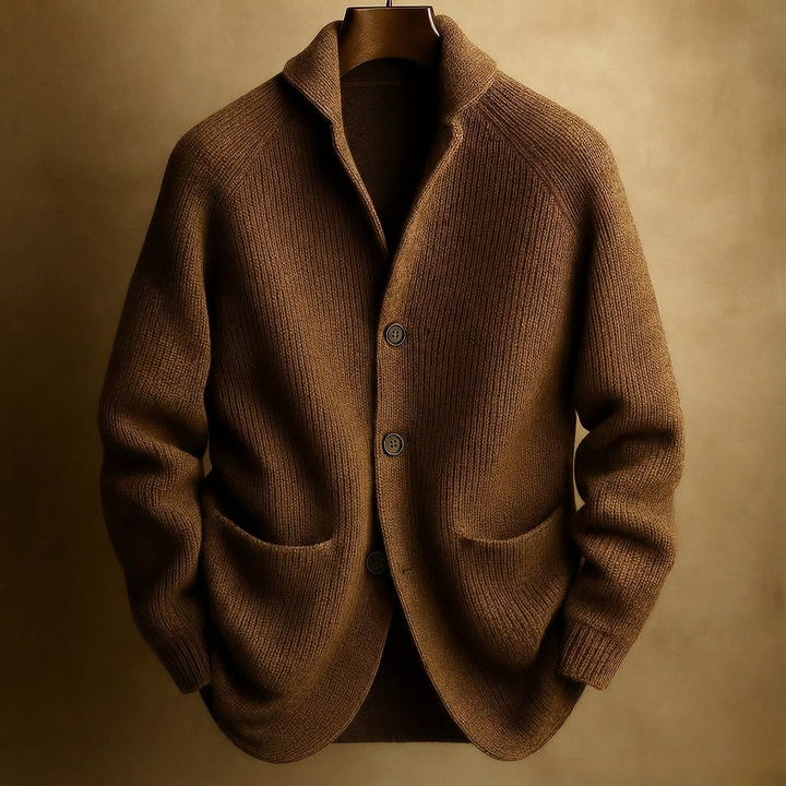 Silvoro - Cárdigan Canalé Para Hombre
