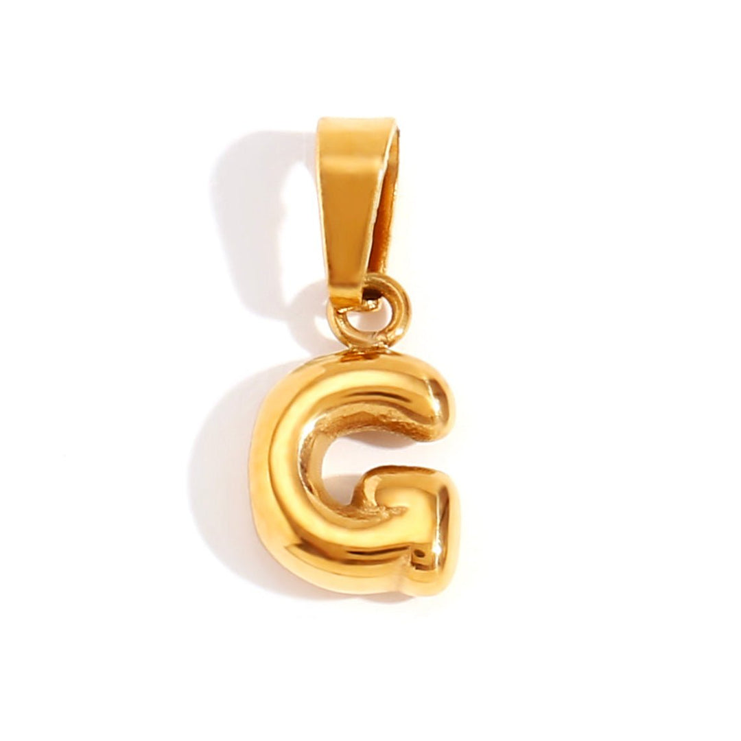 Collar Letra Bubble Chic
