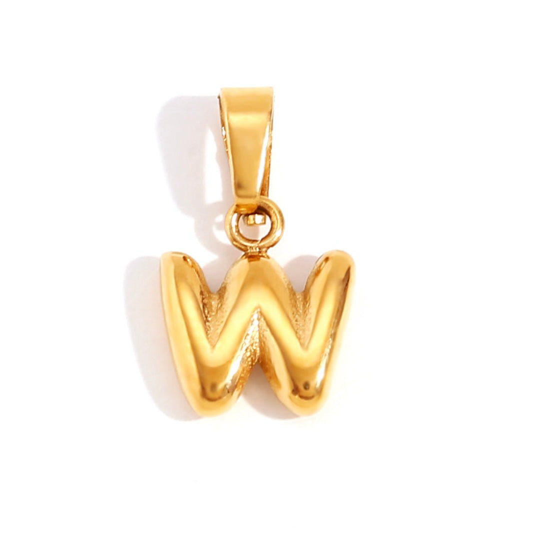 Collar Letra Bubble Chic