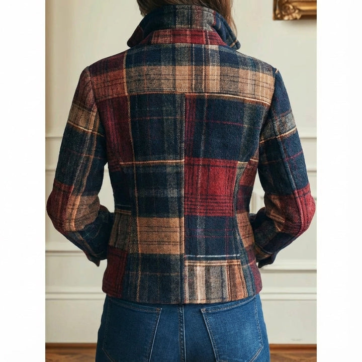 Chaqueta a Cuadros Clásica Nella™
