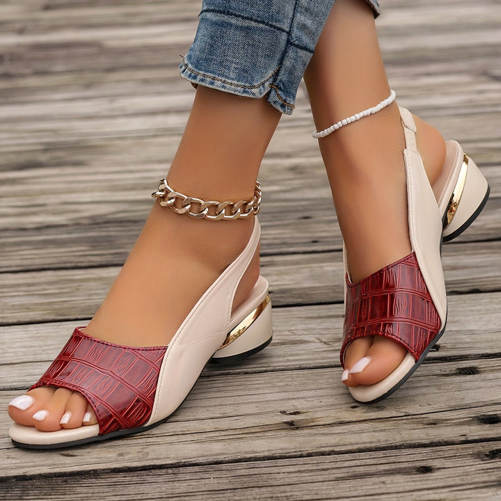 CRISTINA | Sandalias Elegantes Confort Isabelle