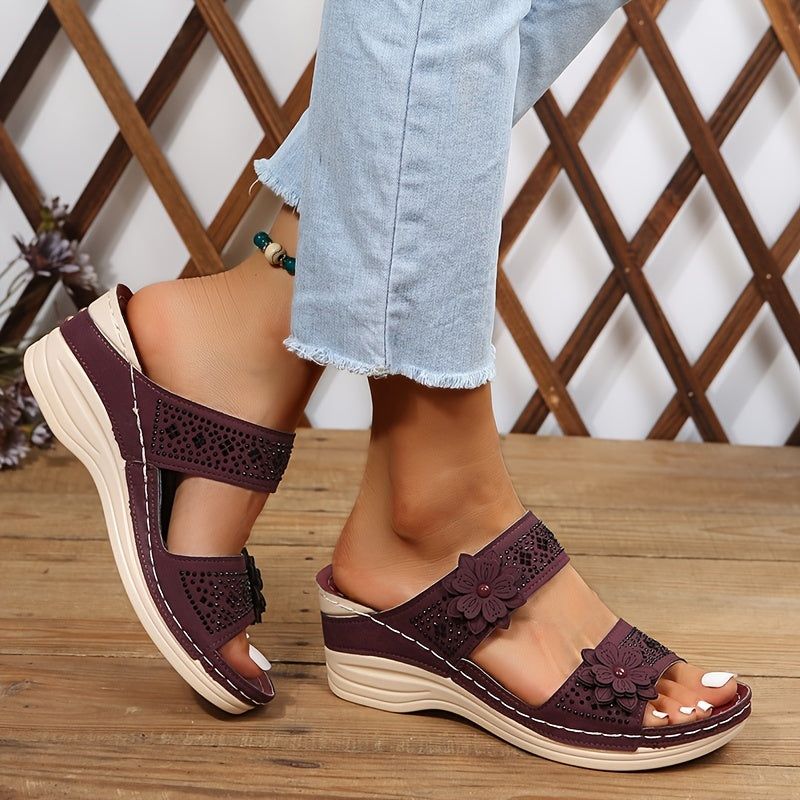 CRISTINA | Sandalias Confort Compensadas Rosalie