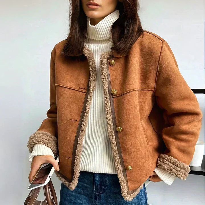Chaqueta Acogedora Elegante Vivienne™