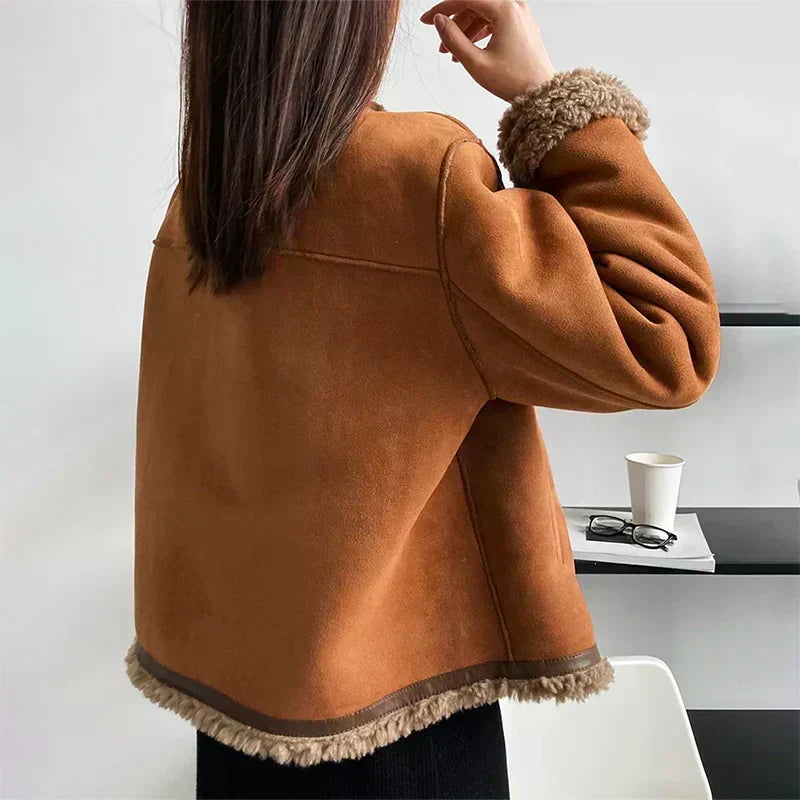 Chaqueta Acogedora Elegante Vivienne™