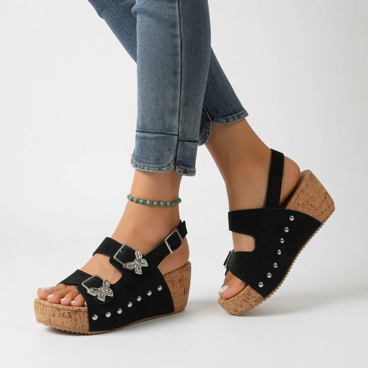 Isabella™ — Mules de cuña elegancia confort diario