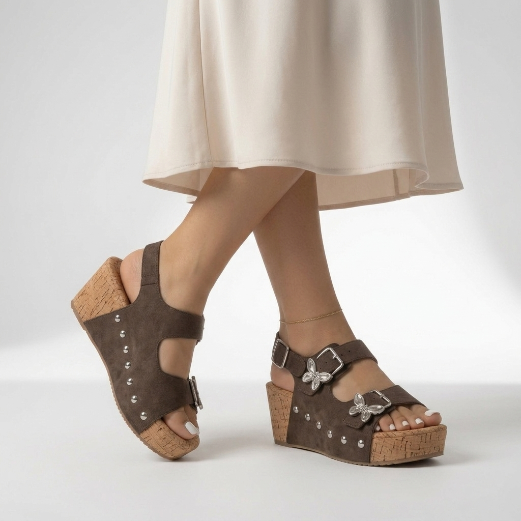 Isabella™ — Mules de cuña elegancia confort diario
