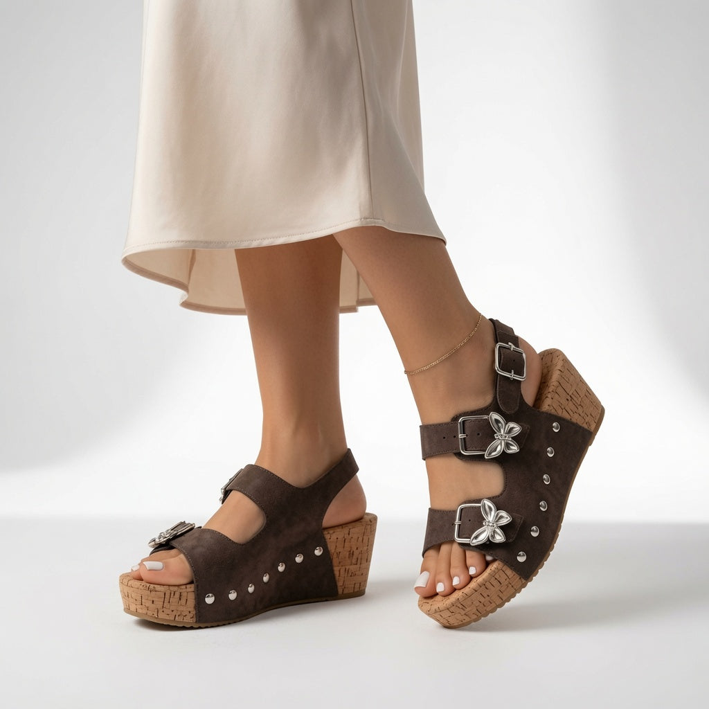 Isabella™ — Mules de cuña elegancia confort diario