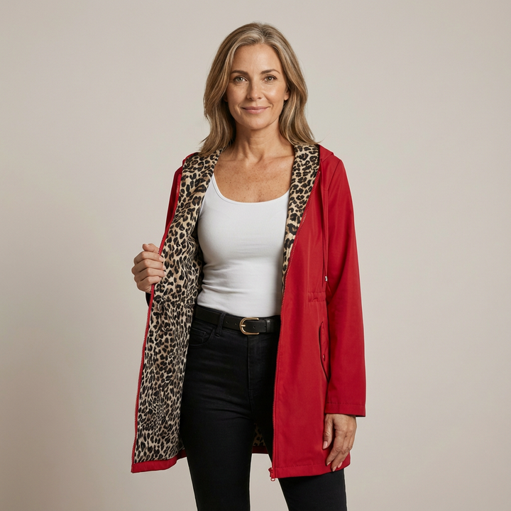 Abrigo con Capucha Reversible Nikkie™