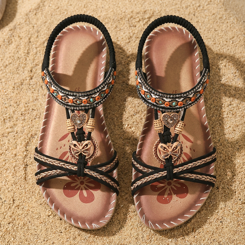 CRISTINA | Sandalias Bohemias Confort Élina