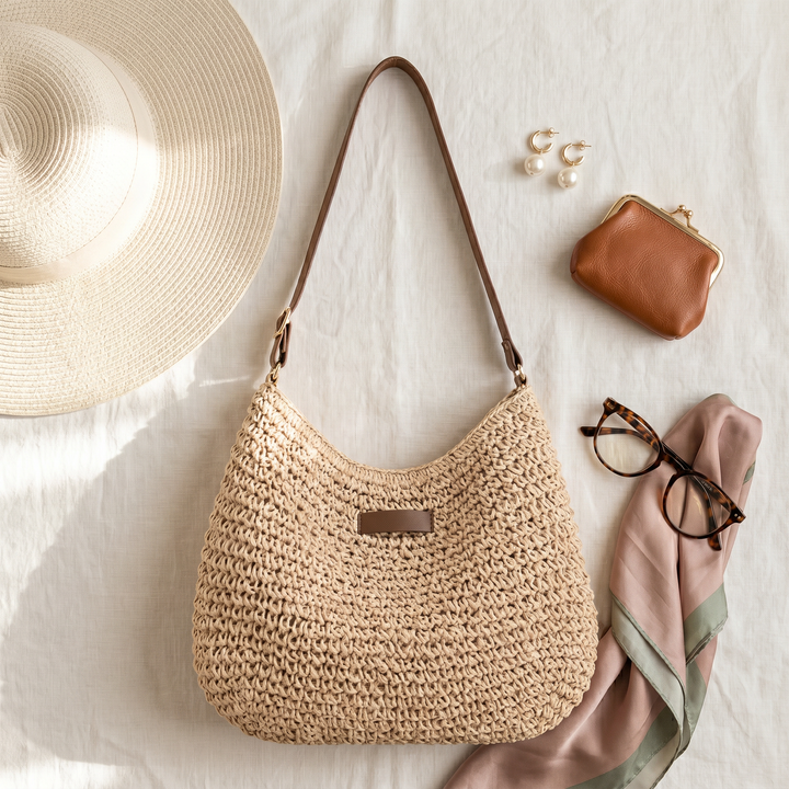 Simona | Bolsa Trenzado Elegante