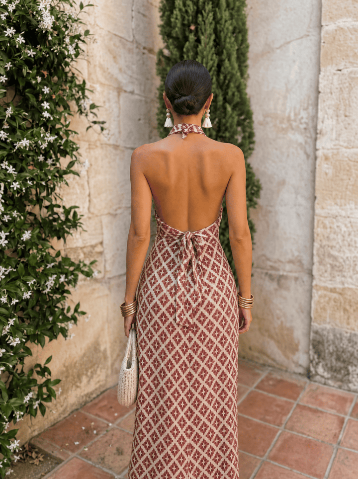 Marta | Conjunto elegante con hombros descubiertos