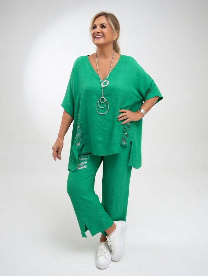 Lyséa™ — Conjunto de dos piezas fluido elegante para el día a día