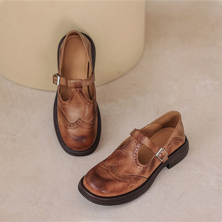 Verda - Elegantes Zapatos de Cuero