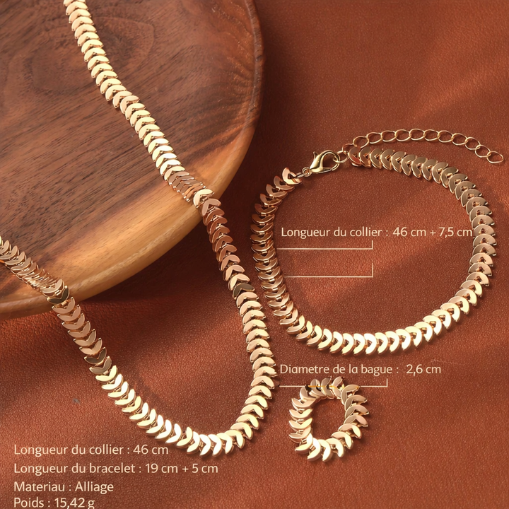 Madeleine™ – Conjunto elegante atemporal refinado