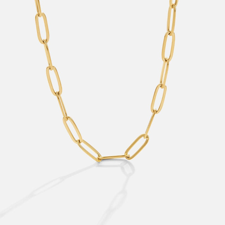 Collar de Cadena de Eslabones Clásicos