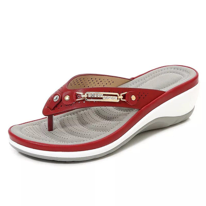 Coleta - Sandalias de Confort con Suela Acolchada