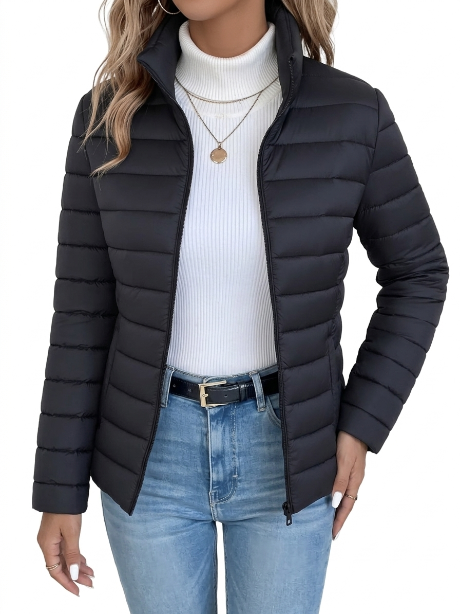 Solis | Chaqueta Media Acolchada