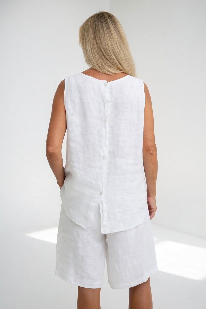Alméline™ — Conjunto fluido de verano sin mangas